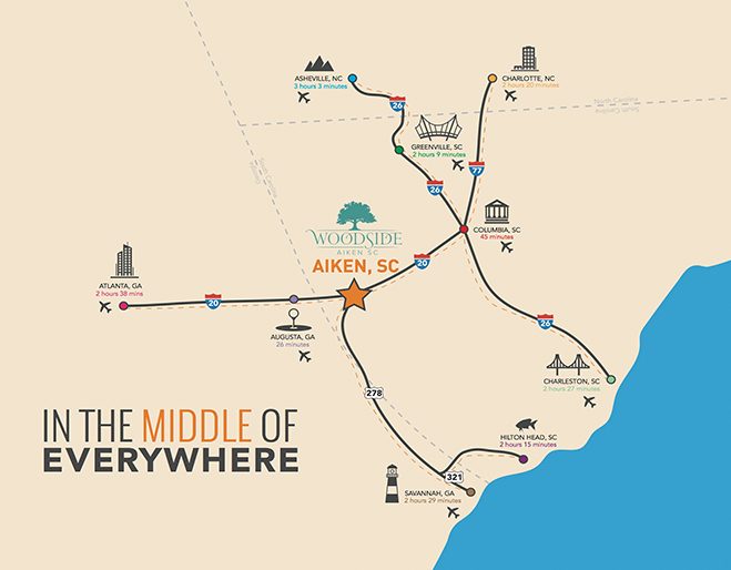 Plan Your Visit Woodside Luxury Gated Communities Aiken SC